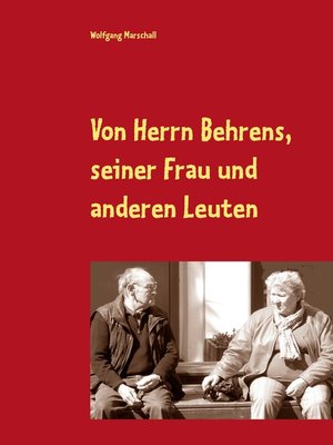 cover image of Von Herrn Behrens, seiner Frau und anderen Leuten